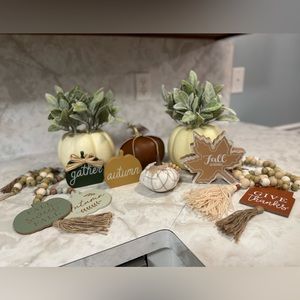 All new matching decor